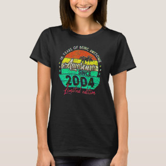 18 Jaar Wezenlijk 18 Verjaardag 18 Jaar Oud T-shirt