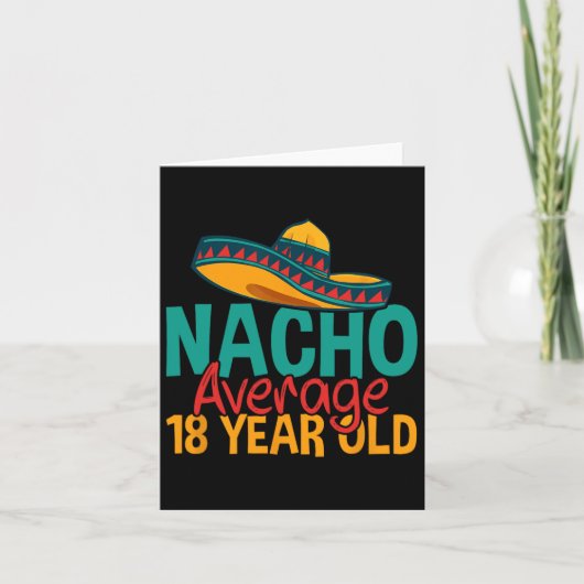 18-jarige Cinco de Mayo 18e geboorte Kaart (Voorkant)