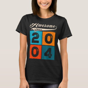 18-jarige Mannen Vrouwen op geboortedag Geweldige  T-shirt