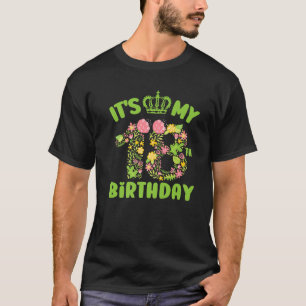 18-jarige meisjes van 18-jarige verjaardag gaan mi t-shirt