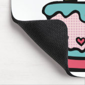 18-jarige verjaardagskaart muismat (Hoek)