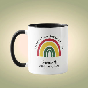 18 juni 1865 Rainbow Celebrating Freedom Day Mok