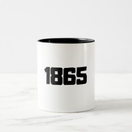 18 juni tweekleurige koffiemok