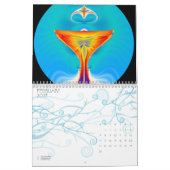 18 maanden fractale art kalender (Feb 2027)