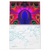 18 maanden fractale art kalender (Mar 2026)