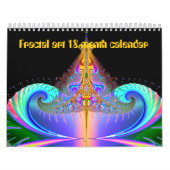 18 maanden fractale art kalender (Hoes)