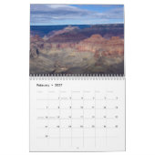 18 maanden Grand Canyon 2015-16 Kalender (Feb 2027)