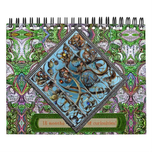 18-maanden Vreemde Design Montage Kalender (Hoes)
