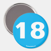 18 magneet (Voorkant / Achterkant)
