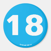 18 magneet (Voorkant)