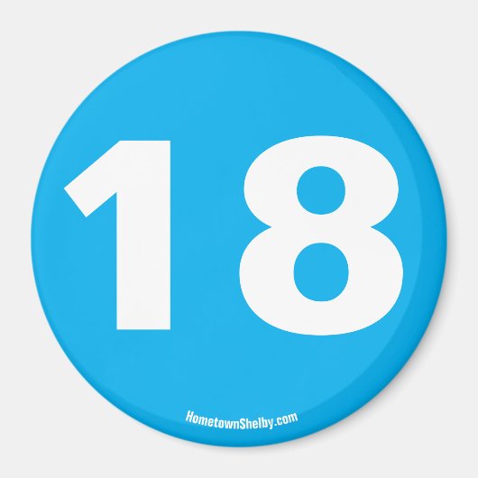 18 magneet (Voorkant)