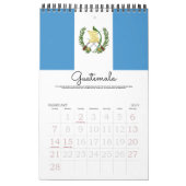 18-Mo-vlaggen van Midden-Amerika en het Caribisch  Kalender (Feb 2027)