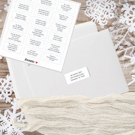 18 Naam van de individuele ontvanger Adres Witte M Sticker