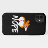 18 Nope Corgi Case-Mate iPhone Case (Achterkant (horizontaal))