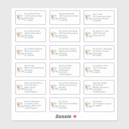 18 Ontvankelijke naam Adres rendierlijk gelukkig n Sticker