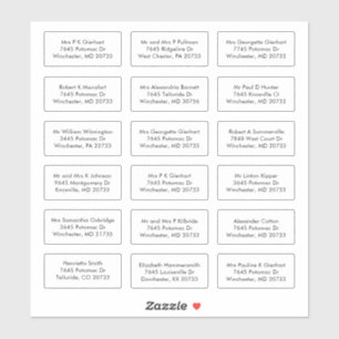 18 Ontvankelijke naam Weddenschappen Sticker