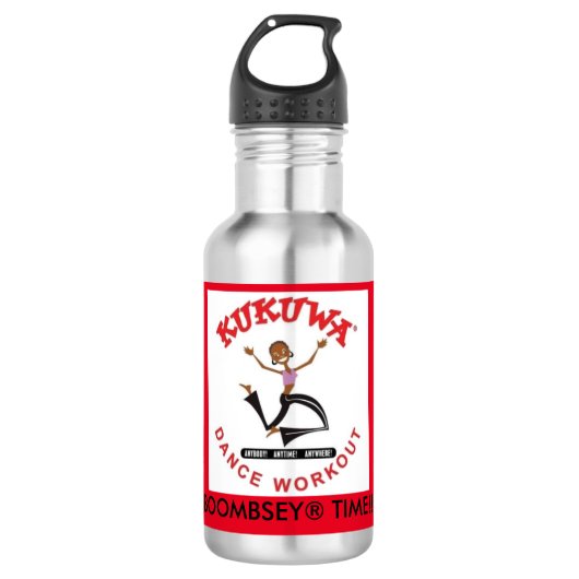 18 oz waterfles - Alle kleuren Waterfles (Voorkant)