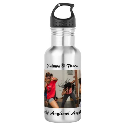 18 oz waterfles - Alle kleuren Waterfles (Voorkant)