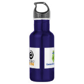 18 oz waterfles RootsTech Ride Along 2026 (Achterkant)