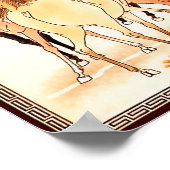 18 Paarden: oproep tot Natuur Poster (Hoek)