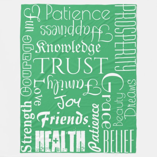 18 Persoonlijke namen of woorden Beste geweren Fleece Deken (Voorkant)