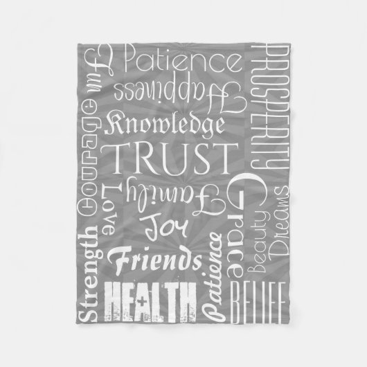 18 Persoonlijke namen of woorden Beste geweren Fleece Deken (Voorkant)