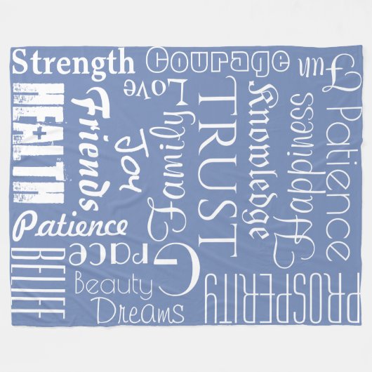 18 Persoonlijke namen of woorden Beste geweren Fleece Deken (Voorkant (Horizontaal))