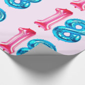 18 roze inpakpapier (Hoek)