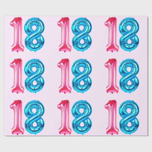 18 roze inpakpapier (Vlak)