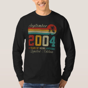 18 september 2004 18e  jaardag 2004 t-shirt