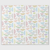 18 september, cadeaupapier (Vlak)