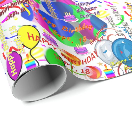 18 september, cadeaupapier (Rol Hoek)