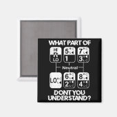 18 Speed What Don't You Understand Funny Truck Dri Magneet (Voorkant / Achterkant)