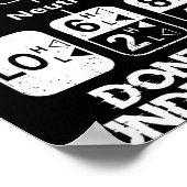 18 Speed What Don't You Understand Funny Truck Dri Poster (Hoek)