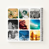 18 Square Photo Collage White Hard Hoesje Journal Notitieboek (Achterkant)