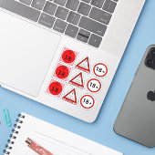 18+ Sticker Set (Laptop met iPhone)