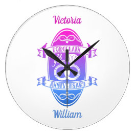 18 traditionele Porseleinen 18e trouwdag Grote Klok