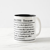 18 U.S. Code § 2381 - Mok van landverraad (Voorkant rechts)