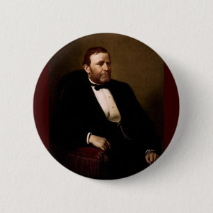 18 Ulysses S. Subsidie Ronde Button 5,7 Cm