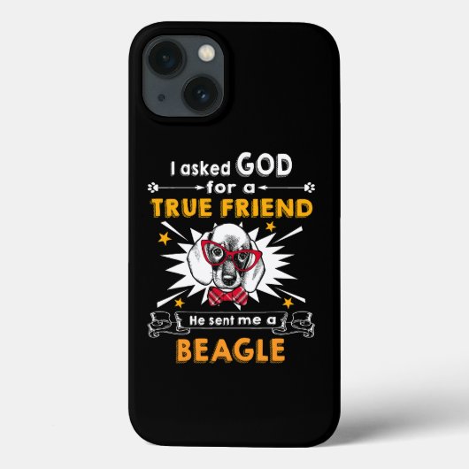 18 Vroeg God ware vriend een Beagle Case-Mate iPhone Case (Achterkant)