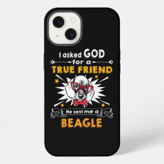 18 Vroeg God ware vriend een Beagle iPhone 13 Hoesje