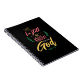 18.Wees stil en weet dat ik God ben Notitieboek (Rechterzijde)