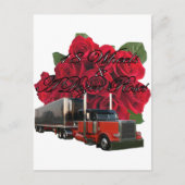 18 Wielen en Rozen met dozen Briefkaart (Voorkant)