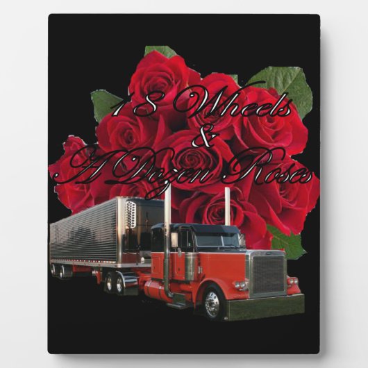 18 Wielen en Rozen met dozen Fotoplaat (Voorkant)
