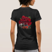 18 Wielen en Rozen met dozen T-shirt (Achterkant)