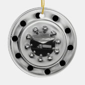 18 Wielin' Keramisch Ornament (Voorkant)