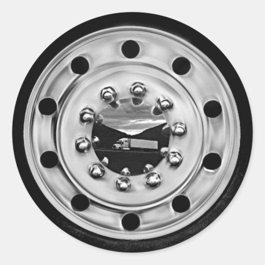 18 Wielin' Ronde Sticker (Voorkant)