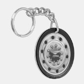 18 Wielin' Sleutelhanger (Voorkant Links)