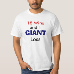 18 Wins en 1 GIANT Verlies T-shirt