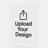 18" x 24" Acryl Teken, Upload uw ontwerp Acryl Bord (Hoek)